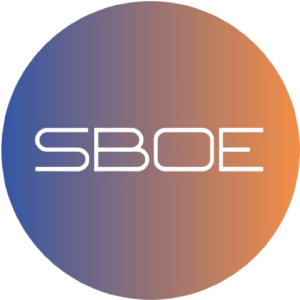 Logotipo atual da Sociedade Brasileira de Odontologia Estética.
